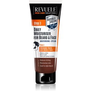 Revuele Men Care Solutions Barber Salon Feuchtigkeitscreme für Gesicht und Bart 80 ml