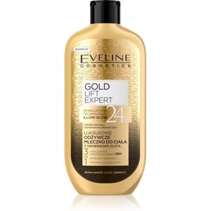Eveline Cosmetics Gold Lift Expert nährende Körpercrem mit Goldpuder 350 ml