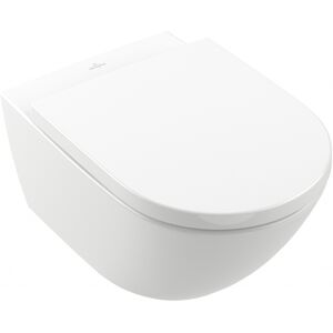 Villeroy & Boch Subway 3.0 Combi-Pack, wandhängend, mit TwistFlush, Weiß Alpin CeramicPlus 4670TSR1