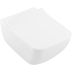 Villeroy & Boch Tiefspül-WC spülrandlos Venticello 4611 375x 560mm DirectFlush wandh Stone White Ce 4611R0RW