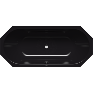 Kaldewei Vaio Duo 8 Badewanne 233330003701 180x80cm, Antislip Perl-Effekt, schwarz