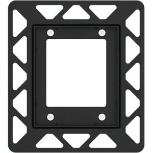 TECEloop Urinal Einbaurahmen 9242647 für flächenbündige Montage, schwarz