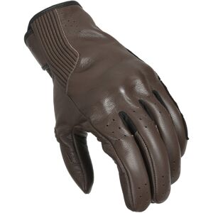 Macna Rigid perforierte Motorrad Handschuhe Braun M unisex