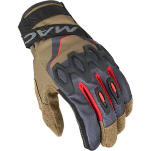 Macna Zairon Motorrad Handschuhe Schwarz Braun M unisex