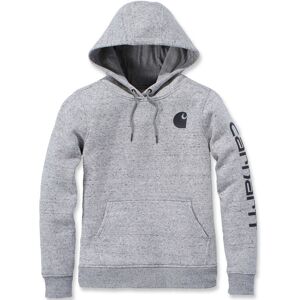 Carhartt Clarksburg Logo Damen Hoodie Grau XS female