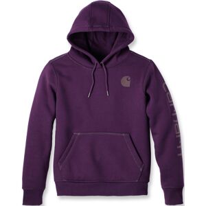 Carhartt Clarksburg Logo Damen Hoodie Lila XS female