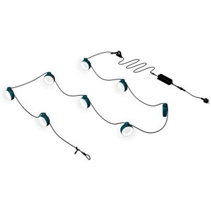 Fermob Hoopik Girlande / LED-Lichterkette acapulcoblau