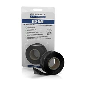 Crassus Flex-Tape CRA70605 25mmx3,5mx0,7mm, selbstverschweißend, schwarz