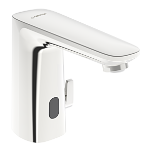 Hansaelectra Infrarot-Waschtisch-Armatur 92102219 chrom, Batteriebetrieb, Ausladung 117mm