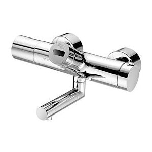 Schell Vitus Wand-Waschtisch-Thermostat 002410699 330 mm, Batteriebetrieb, Desinfektion, verchromt