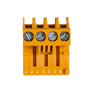 Wolf Gegenstecker gelb 4-pol. Rast5 279407499 für TopOne