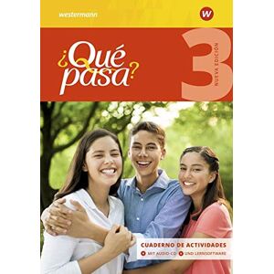 unbekannt - ¿Qué pasa? / Lehrwerk für Spanisch als 2. Fremdsprache ab Klasse 6 oder 7 - Ausgabe 2016: Qué pasa - Ausgabe 2016: Cuaderno de actividades 3 mit Lernsoftware und Audio-CD für Schüler
