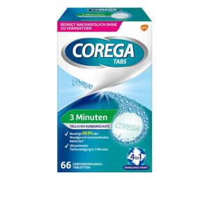 Corega Tabs 3 Minuten Gebissreinigungstabletten Tabletten 66 St 66 St Tabletten