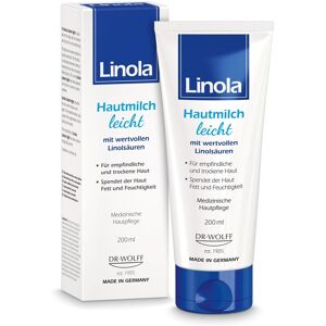 Linola Hautmilch leicht - Leichte Körperlotion für empfindliche und trockene Haut Milch 200 ml Unisex 200 ml Milch