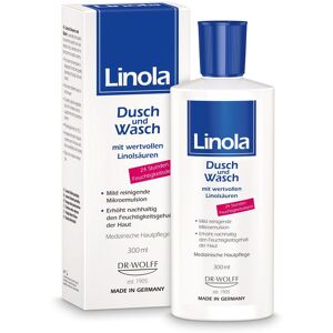 Linola Dusch und Wasch - Duschgel für trockene oder zu Neurodermitis neigende Haut 300 ml Unisex 300 ml Duschgel