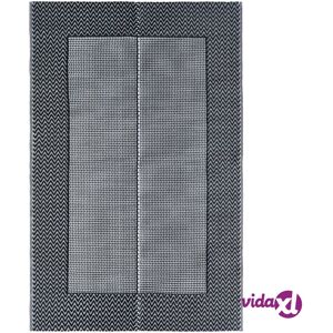 vidaXL Outdoor Carpet Grey 190x290 cm PP