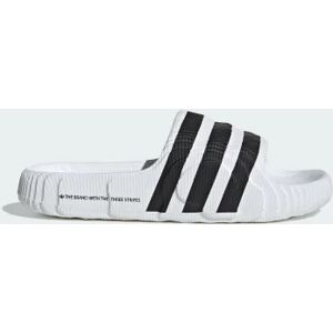 Adidas Adilette 22 Slides White / Black 10 - Men Lifestyle Sandals & Thongs 10