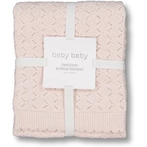 baby-baby Baby Cotton Heirloom Blanket MAUVE CHALK HEIRLOOM BLANKET (PLAIN) size One Size