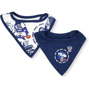 Cowboys NRL Baby Bib 2 Pack COWBOYS (MULTI PRINT) size One Size