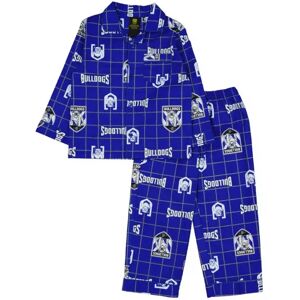 bulldogs-canterbury-bulldogs-kidswear Bulldogs NRL Toddler PJ Set BULLDOGS (MULTI PRINT) size 5