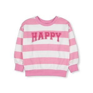 mini-mango-summer-clothing Toddler Girls Sweat. PINK (2 TONE STRIPE) size 1