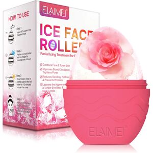 For Face Facial Massage Ice Mother's Day Gift Ice Mold For Face Reusable Silicone Face Roller Face Beauty Ice Ice Holder For