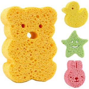 Toddler Bath Sponge For Bathing Gentle Body Scrubbing Sponge Soft Body Bath Sponge Shower Sponges Gift For Kids Children Girls