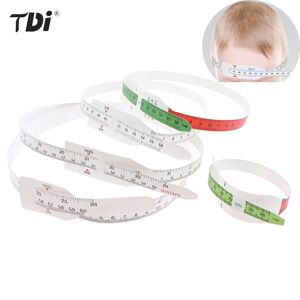 26-60cm Reusable Baby Head Circumference Tape Measure for Pediatrics Babies Plastic Non-Stretchable with End Insert