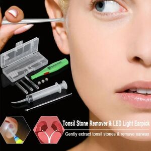 Ear Cleaner Ear Wax Removal Tool Luminous Ear Curette Light Spoon Set Flashlight Earpick Ear Cleaning Earwax Remover