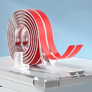 Transparent PVC Baby Protection Strip With Double-Sided Tape Anti-Bumb Kids Safety Table Edge Furniture Guard Corner Protectors