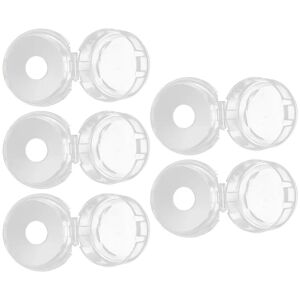 5pcs Baby-proof Stove Knob Covers Plastic Clear Gas Stove Knob Covers for Home