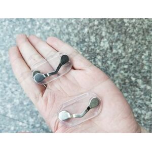 Magnetic Hang Eyeglass Holder Pin Brooches Fashion Multi-function Portable Clothes Clip Buckle Magnet Glasses Headset Line Clips