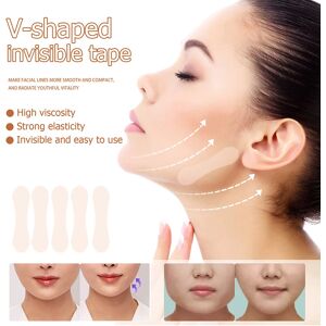 Face Invisible Sticker Face Lift Patch V-shaped Face Patch Anti Wrinkle Anti Aging Adhesive Tape Makeup Face Skin Care Patches