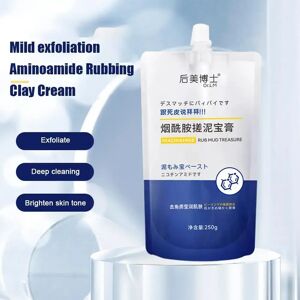 Instant Whitening Body Exfoliating Nicotinamide Gel Cream Body Mud Mud Treasure Rubbing Exfoliator Scrub 250g Scrub I5H0