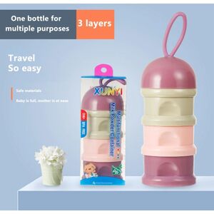 Baby Formula Milk Storage Formula Dispenser Portable Formula Container Non-Spill Stackable Milk Power Container for Travel