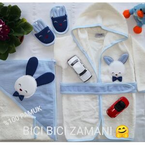 New 2021 Gaye Bebe Baby Boy Terry Bathrobe Set Baby gift Turkey Fast Shipping