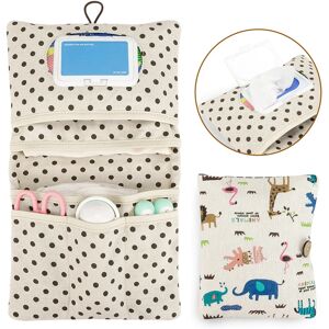 Baby Bag Organizer Portable Baby Wash Bag Go Out Stroller Mini Diaper Bag Pouches Travel Gear Foldable Newborn Baby Essentials