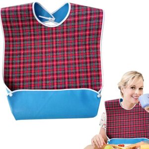 Waterproof Adult Mealtime Anti-oil Adult Bib Protector Disability Aid Apron Senior Citizen Aid Aprons