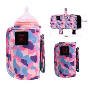 USB Portable Milk Water Warm Bags Travel Stroller Insulated Bag Baby Nursing Bottle Heater Safe Kids Supplies For Outdoor Winter