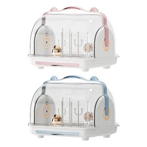Baby Bottle Drying Rack Feeding Bottles Container for Countertop Home Kitchen