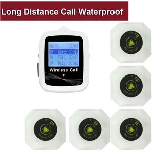 Long Distance Wireless Paging System Watch Receiver Waiter Call Buttons Transmitter For Restaurant Clinic Cafe Dentist