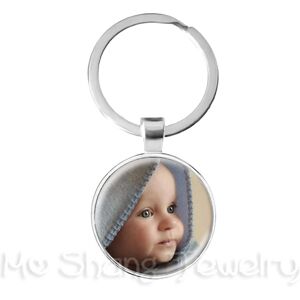 Personalized Custom Keychain Photo Mum Dad Baby Children Grandpa Parents Custom Designed Photo Gift For Family Anniversary Gift