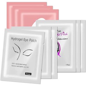 50 Pairs Eyelash Extension Patch Hydrogel Patches Makeup Lash Extension Under Eye Patch Pad Eyelash Gel Lash Pads Patches