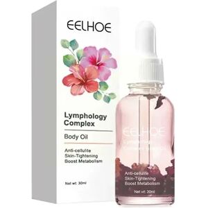 Lymphology Complex Body Oil Massage Anti Cellulite Essential Relieve Moisturizing Whitening Care 30ml Oil Nourishing Stress D0T6