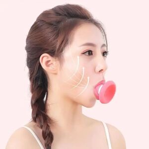 1pc Face Slimming Tool Face Lift Skin Firming V Shape Portable Mouth Instrument Wrinkle Exercise Exerciser Tool Cute Anti T7M0