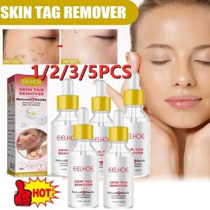 1/2/3/5 PCS Super Luxe Skin Tag Remover Skin Tag Removal Mole Removal Mole Skin Serum Dark Spot Remover for Face and Body