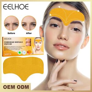 30-10pcs Collagen Forehead Wrinkle Patch Face Mask Head Lines Remover Masks Lifting Anti-Aging Stickers Skin Care Beauty