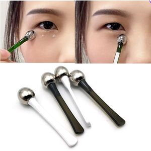 Mini Eye Massage Stick Roller Eye Cream Applicator Cosmetic Spatula Anti Wrinkle Face Spoon Gold Alloy Face Thin Skin Care Tool