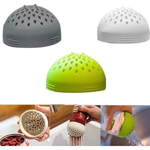 Silicone Gel Filter Water Filter Cover Filter Canning Funnel Multi-use Mini Colander Food Mesh Can Drainer Kitchen Accessories