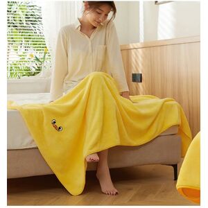 JY bath towel swimming beach towel soft absorbent thin style yellow 70*140CM MT01